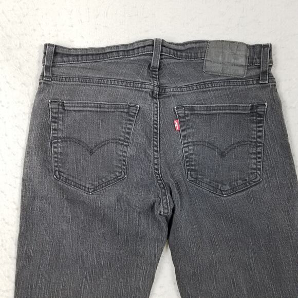 Levis 559 Jeans Mens 33x29 Black Straight Leg Comfort Fit Stretch Denim Pants - Picture 6 of 16